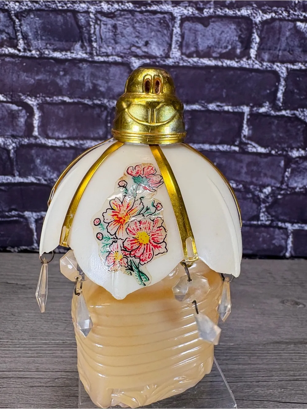 Vintage Opalescent Lamp Scent Diffuser